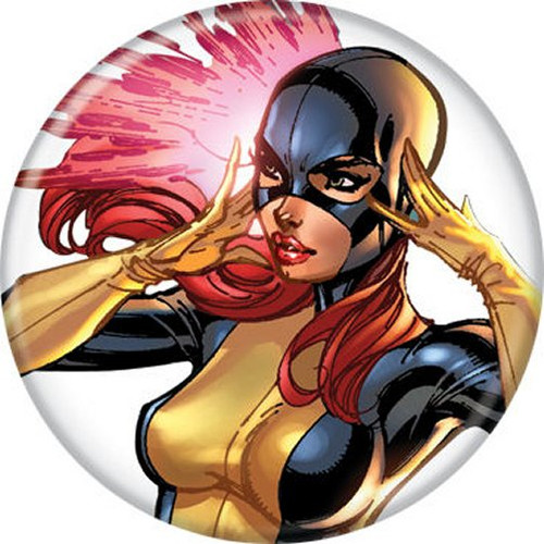 Marvel Comics X-Men Jean Grey Licensed 1.25 Inch Button 85378