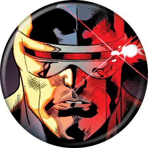 Marvel Comics X-Men Cyclops Red Glare Licensed 1.25 Inch Button 85380