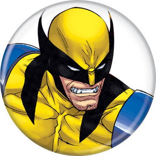 Marvel Comics X-Men Classic Wolverine Licensed 1.25 Inch Button 85630