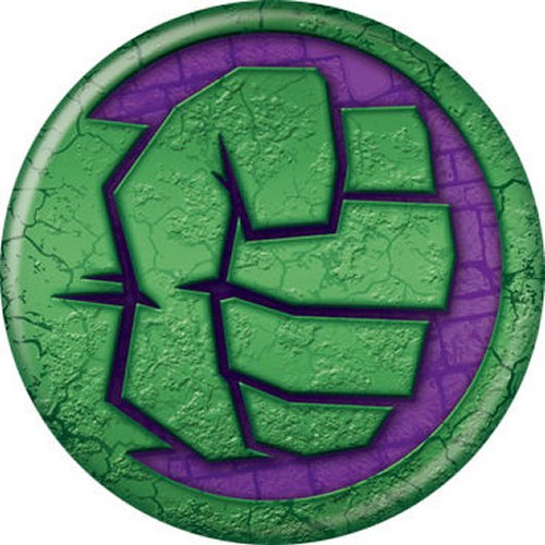 Marvel Comics Hulk Fist Icon Logo Symbol Licensed 1.25 Inch Button 85945