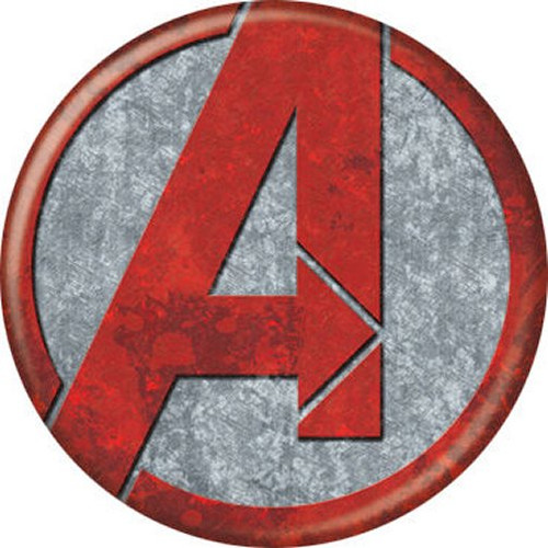 Marvel Comics The Avengers Icon Logo Symbol Licensed 1.25 Inch Button 85946