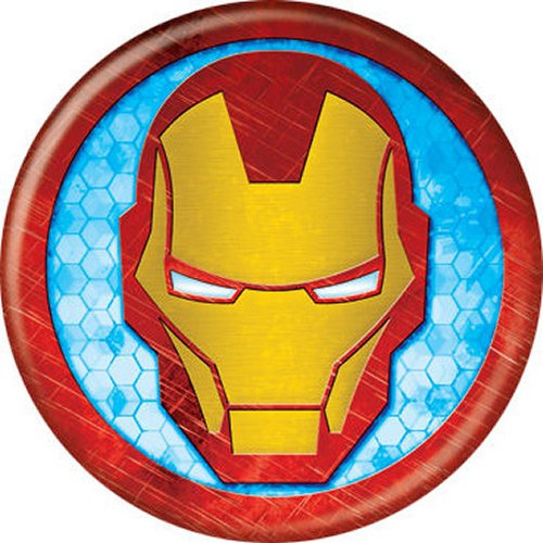 Marvel Comics Iron Man Icon Logo Symbol Licensed 1.25 Inch Button 85949