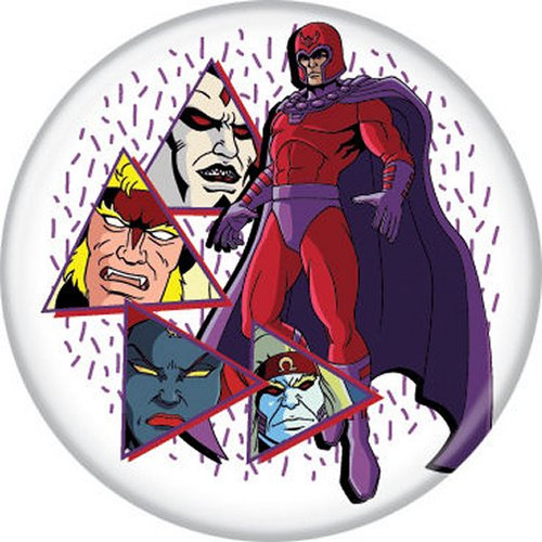 Marvel Comics X-Men Cartoon Magneto Licensed 1.25 Inch Button 87403