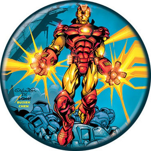 Marvel Comics Invincible Iron Man 2 Licensed 1.25 Inch Button 87580