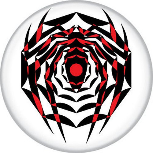 Marvel Comics Spider-Man Icon Red & Black Licensed 1.25 Inch Button 87584