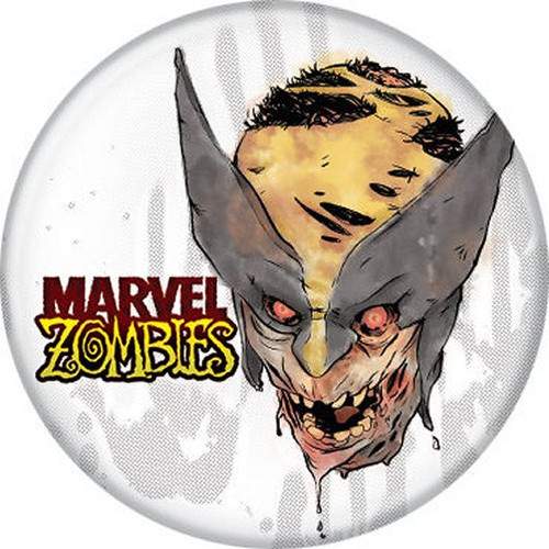 Marvel Comics Zombies Wolverine Licensed 1.25 Inch Button 87795