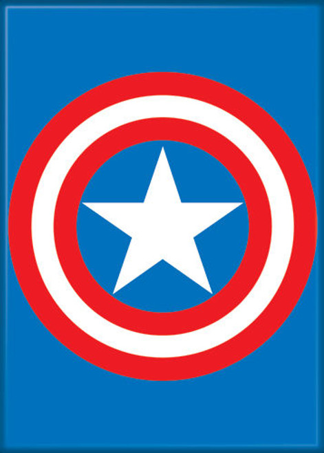Marvel Comics Captain America Shield Logo Symbol Magnet 20163MV