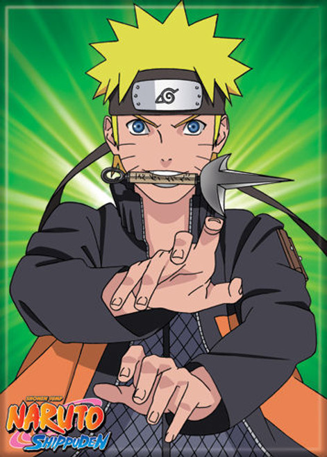 Naruto Shippuden Kunai In Mouth Anime Magnet 72166NR