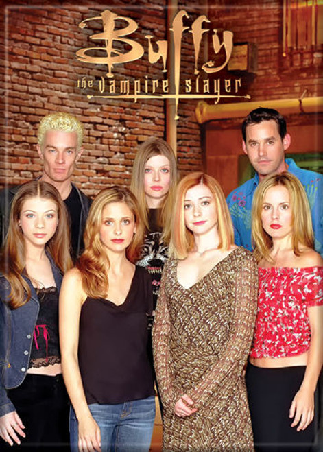 Buffy The Vampire Slayer Cast Shot Magnet 73280BF