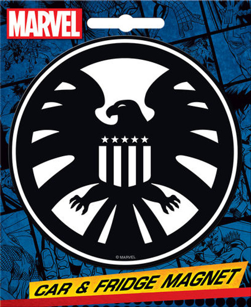 Marvel Comics SHIELD Symbol Logo Die-Cut Car & Fridge Magnet 31010MV