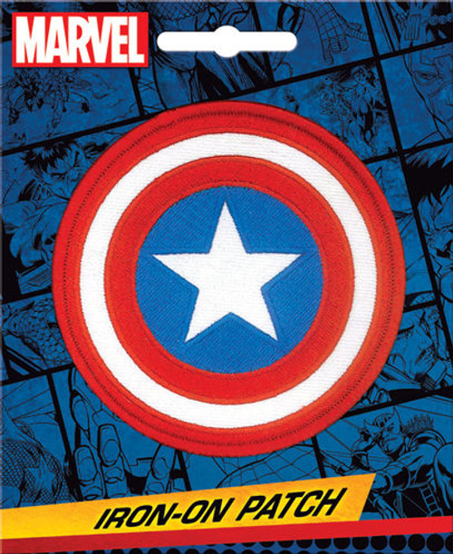 Marvel Comics Captain America Shield Symbol Logo Iron-On Patch 61004MV