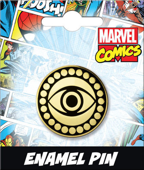 Marvel Comics Eye of Agamotto Logo Symbol Enamel Pin 51034MV