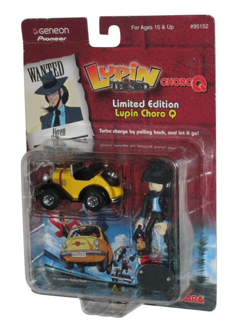 Lupin The 3rd Jigen Choro Q Takara (2004) Mini Figure & Car Toy Set