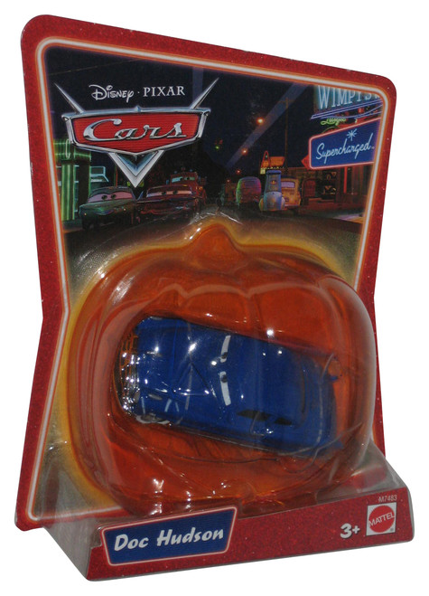 Disney Pixar Cars Movie Doc Hudson Pumpkin Blister Pack Die Cast Toy Car