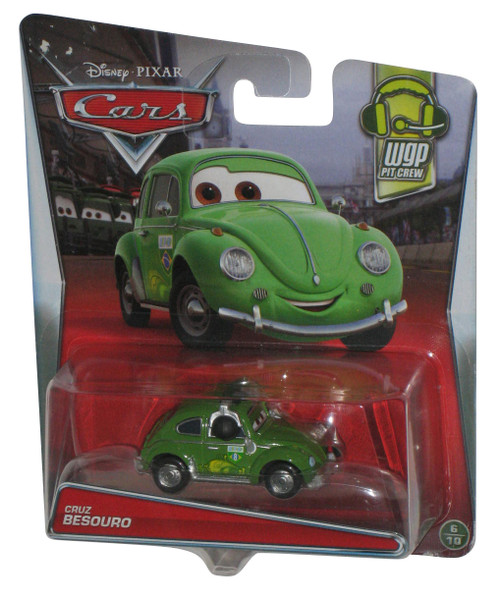 Disney Cars Movie WGP Pit Crew Series Light Green Cruz Besouro Toy Car