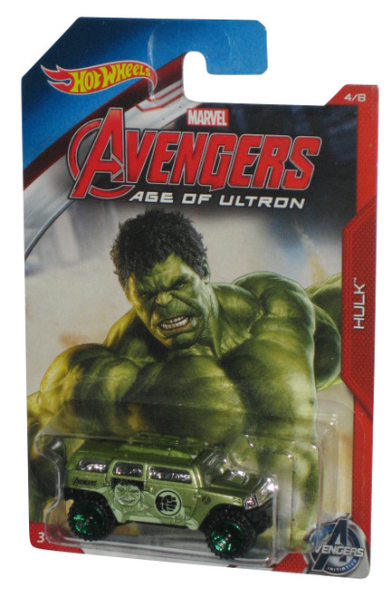 Marvel The Avengers Age of Ultron Hulk Rockster (2014) Hot Wheels Toy Car #4/8