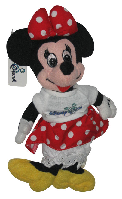 Disney Store Quest Minnie Mouse 8" Bean Bag Plush Toy