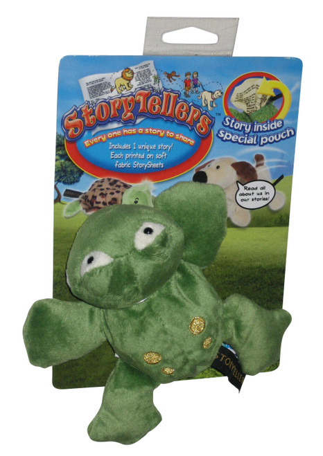 Mary Meyer Story Tellers Frog Toy Plush w/ Special Pouch