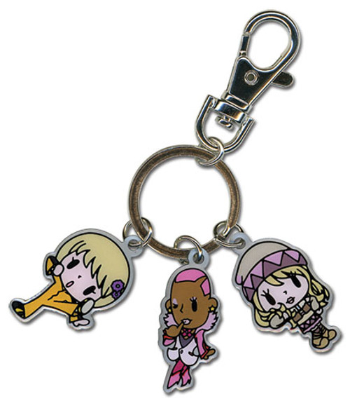 Tiger & Bunny Pao-Lin, Nathan & Karina Anime Metal Keychain GE-36580