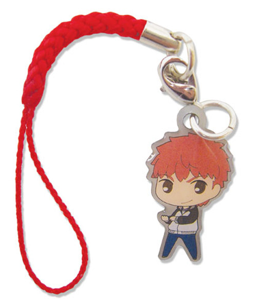 Fate/Stay Night Unlimited Blade Works Shirou Anime Cell Phone Charm Keychain GE-17385