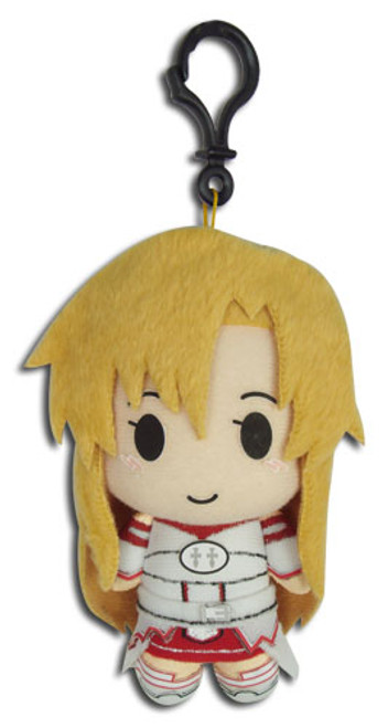 Sword Art Online Asuna Anime 5" Plush Keychain GE-37404