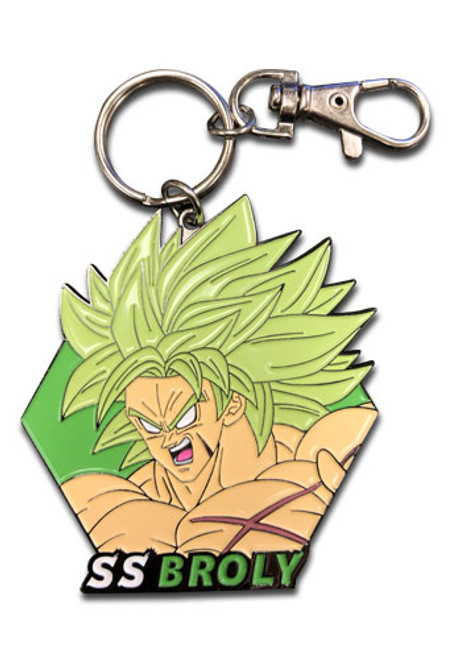 Dragon Ball Super SS Broly Anime Metal Keychain GE-48495