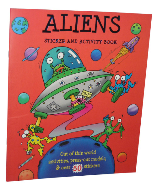 Aliens Sticker And Activity (2014) Whale Tales Book - (50+ Stickers)