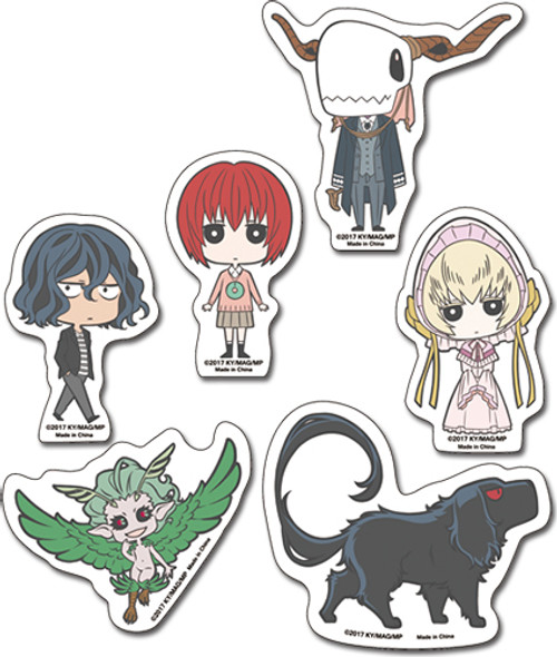 Ancient Magus Bride Characters Anime Sticker Set GE-55852