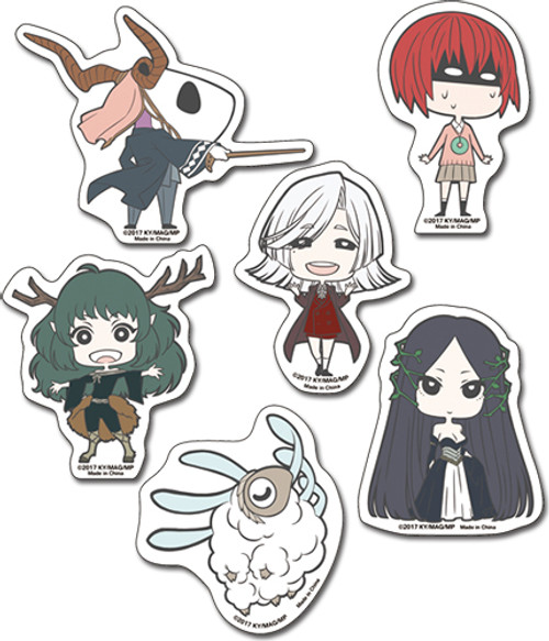 Ancient Magus Bride Characters Anime Sticker Set GE-55853