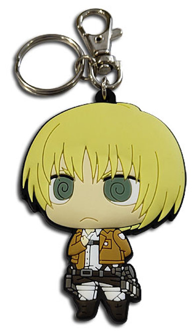 Attack On Titan SD Armin Dedicate Stance Anime PVC Keychain GE-85396