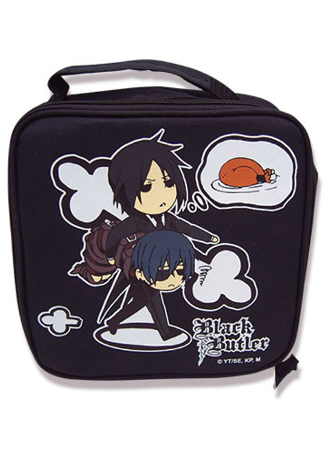 Black Bulter SD Ciel & Sebastian Anime Lunch Bag GE-11127