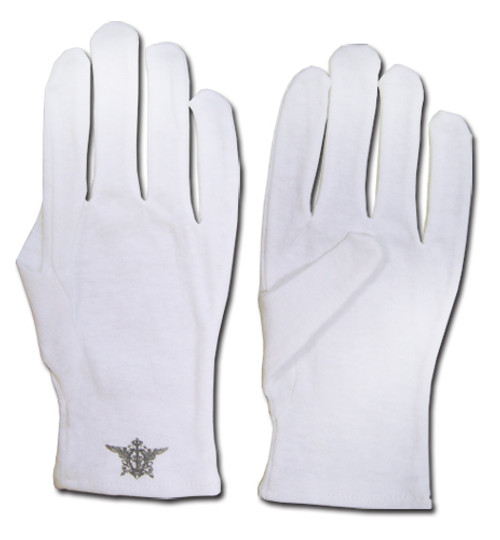Black Butler Sebastian Cosplay Anime White Gloves GE-63981 - (Medium)