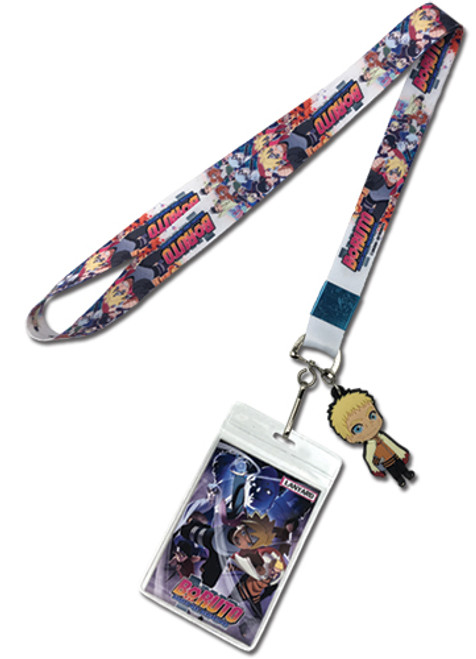 Boruto Naruto Next Generation Anime Lanyard Neck Strap w/ Charm GE-38239