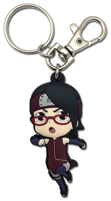 Boruto Naruto Next Generation Sarada Anime PVC Keychain GE-48442