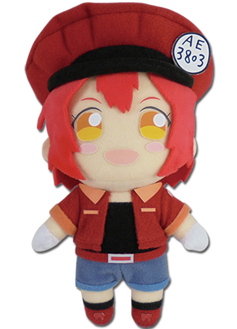 Cells At Work! Red Blood Cell Anime 7-Inch Plush GE-56735