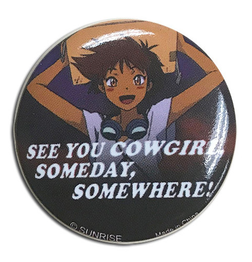 Cowboy Bebop Ed See You Cowgirl 1.25" Anime Button GE-35343