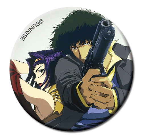 Cowboy Bebop Spike & Faye 1.25" Anime Button GE-16528