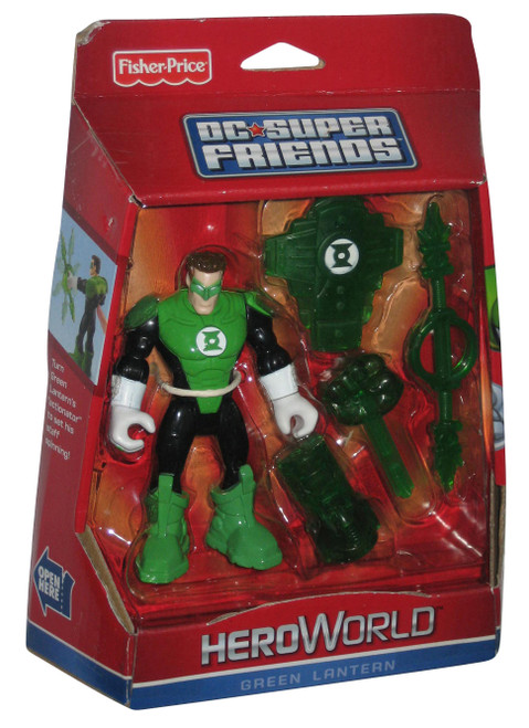 DC Comics Green Lantern Fisher-Price Hero World Super Friends (2011) Mattel Figure