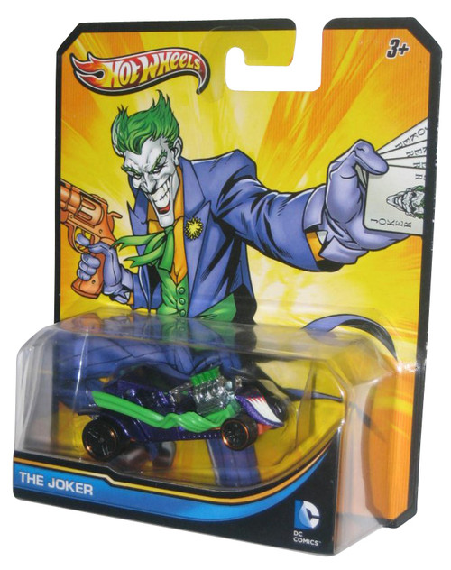 DC Comics Universe Batman The Joker (2012) Hot Wheels Die-Cast Toy Car