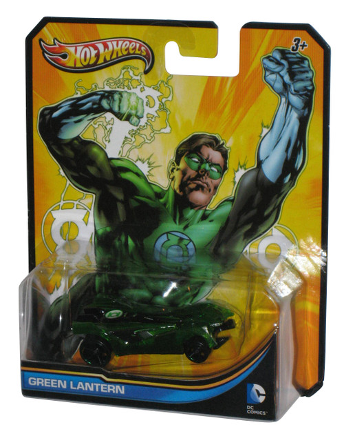 DC Universe Hot Wheels Green Lantern (2012) Mattel Toy Car