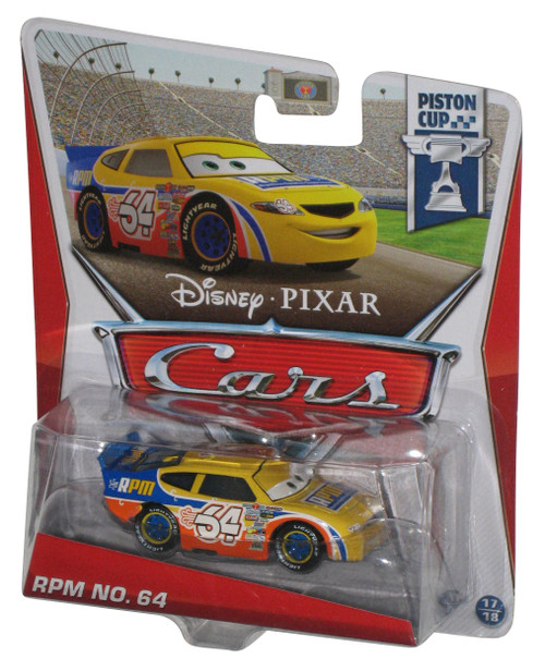 Disney Cars Movie Piston Cup RPM No. 64 (2013) Mattel Die-Cast Toy Car