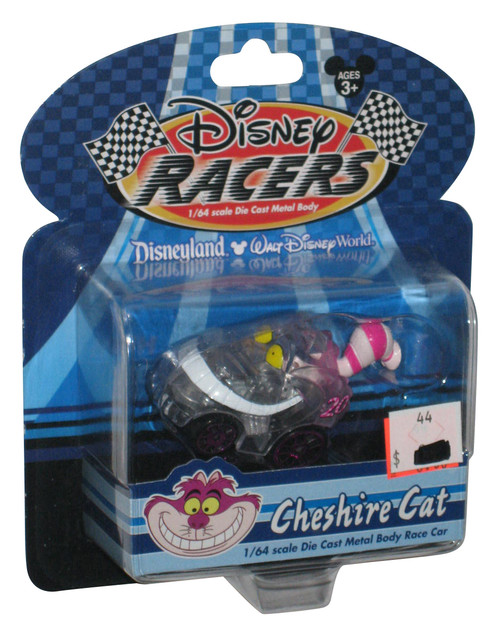 Disney Land World Store Theme Park Racers Alice In Wonderland Cheshire Cat 1/64 Die-Cast Toy Car