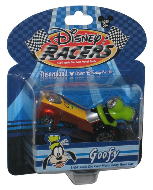 Disney Land World Store Theme Park Racers Mickey & Friends Goofy 1/64 Die-Cast Toy Car