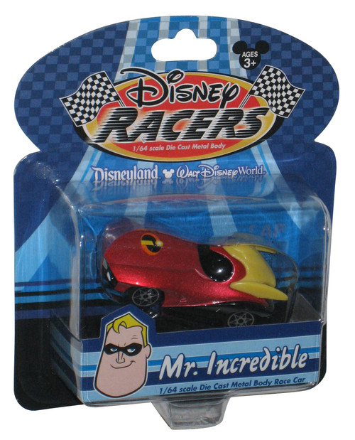 Disney Land World Store Theme Park Racers Mr. Incredible 1/64 Die-Cast Toy Car