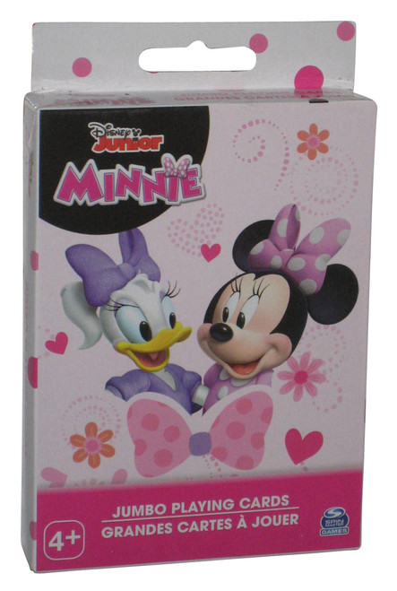 Disney Minnie Mouse & Daisy Duck Cardinal Games Spin Master Jumbo Kids Playing Cards