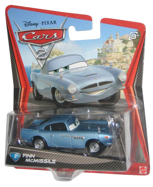 Disney Pixar Movie Cars 2 Finn McMissile Die Cast Mattel Vehicle Toy Car #2
