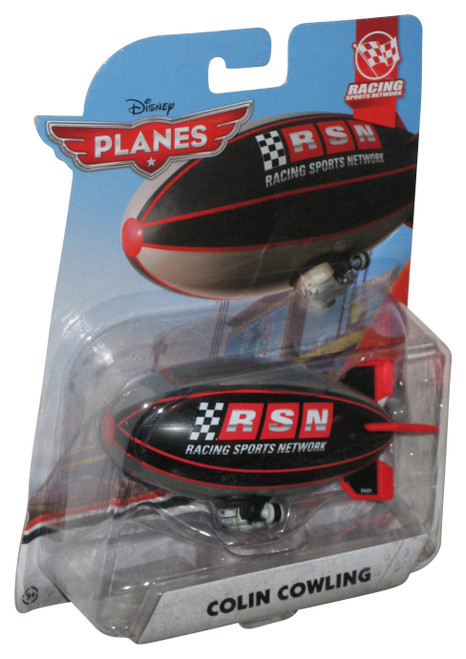 Disney Planes Movie Colin Cowling Racing Sports Network (2014) Mattel Toy Blimp