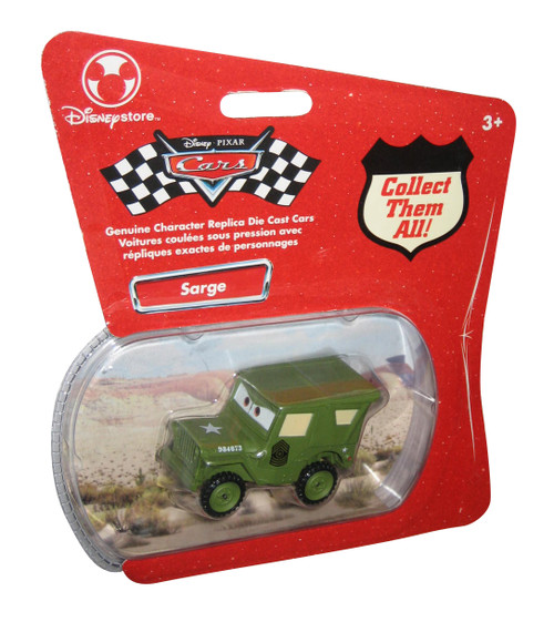 Disney Store Pixar Cars Movie Sarge Desert Die-Cast Toy Car