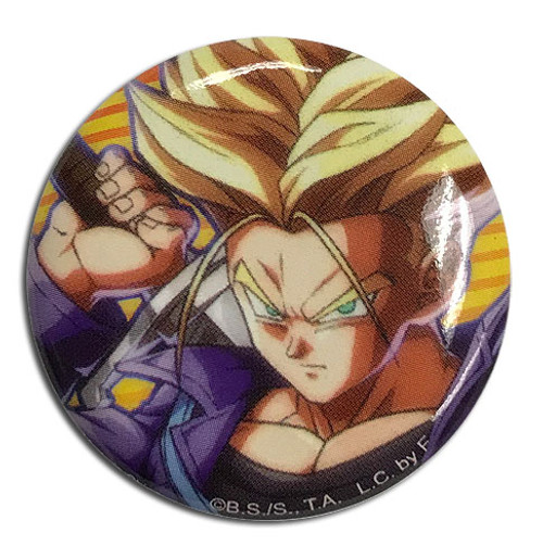 Dragon Ball Fighterz Trunks 1.25" Anime Button GE-19411