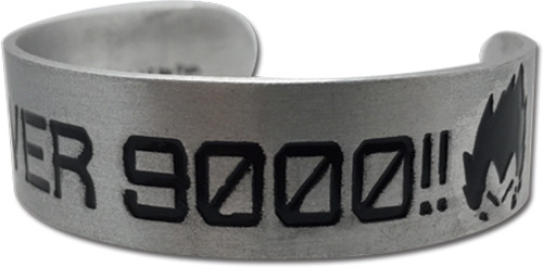 Dragon Ball Z It's Over 9000!!! Anime Metal Bracelet GE-87163